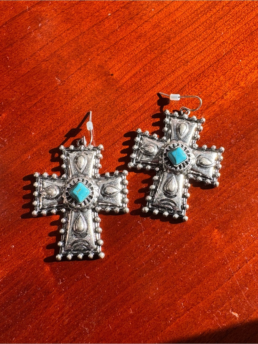 🖐️ 5 for $25: Silver Cross Earrings